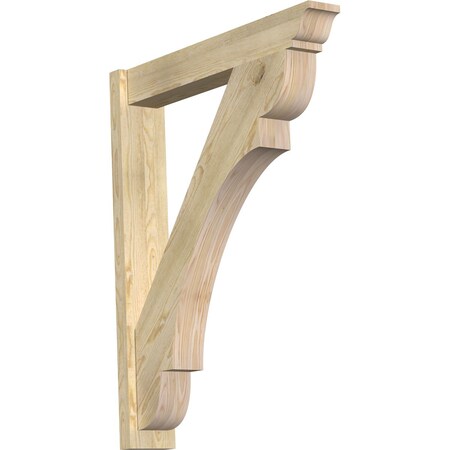 Ekena Millwork Olympic Traditional Rough Sawn Outlooker, Douglas Fir, 6"W x 34"D x 42"H OUT06X34X42OLY01RDF